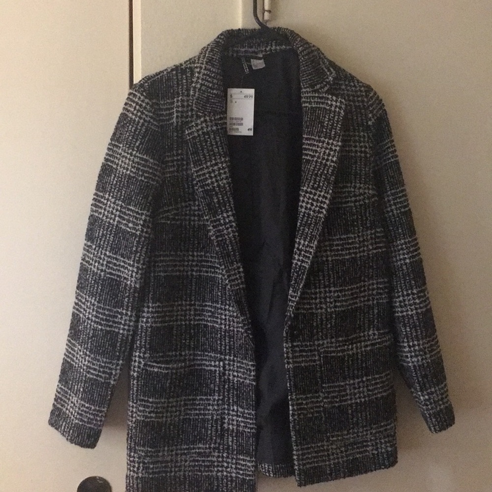 Plaid Blazer